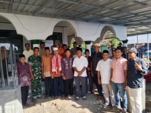 Babinsa Desa Seloto Hadiri Peletakan Batu Pertama Masjid Baiturrahman, Wujud Sinergi TNI dan Masyarakat
