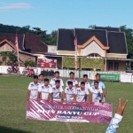 Babinsa dan Bhabinkamtibmas Amankan Turnamen Buin Banyu Cup 2026 di Desa Mura