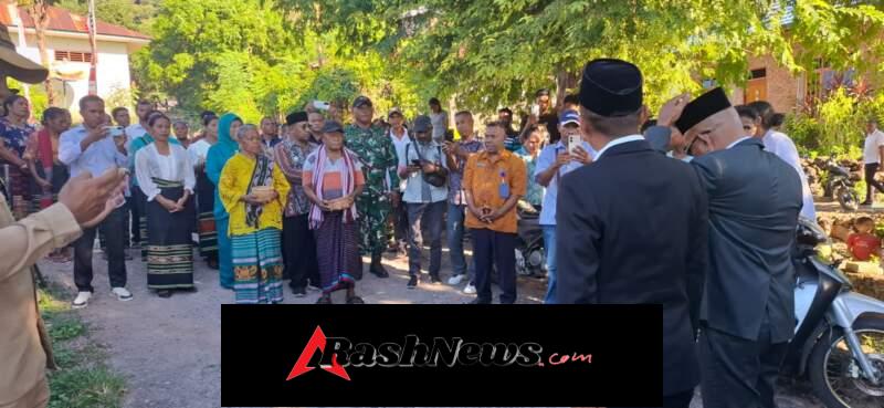 Sinergi TNI dan Pemerintah Warnai Pelantikan Kepala Desa Leuwayang
