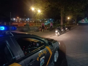 Sambangi Anak Muda, Polisi Beri Imbauan Hindari Miras dan Balap Liar