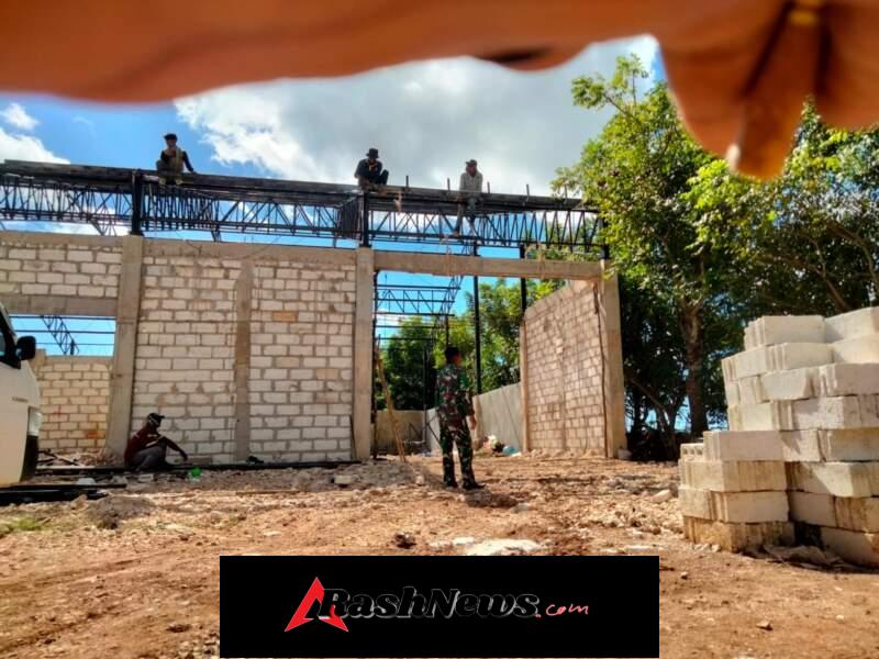 Pembangunan KDKMP Lekunik Berjalan Aman dan Lancar