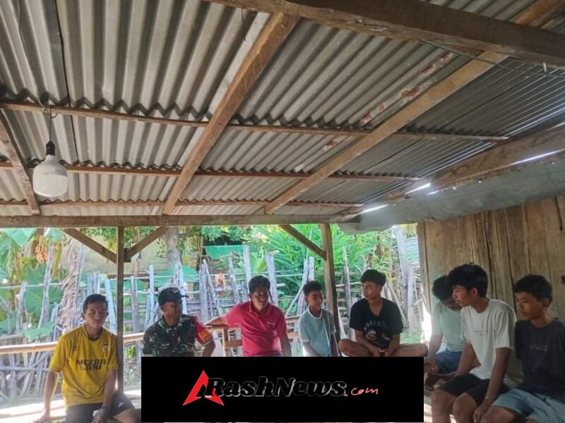Serka Syamsuddin Laksanakan Kegiatan Teritorial di Dusun Napa
