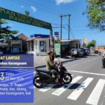 Sat Lantas Melaksanakan Pengamanan di Obyek Wisata Tirtagangga