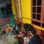 Serda Muhamad Hidir Pimpin Patroli Malam, Situasi Seteluk Aman Terkendali