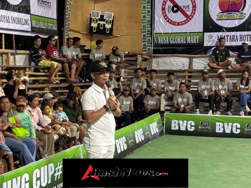 Hadiri Pembukaan Biaung Cup 1, Babinsa Ped Harap Tumbuhkan PersatuanSportivitas Dan Atlet Potensial