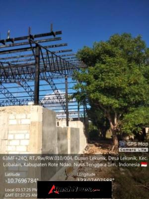 Pembangunan KDKMP Lekunik Berjalan Aman dan Lancar
