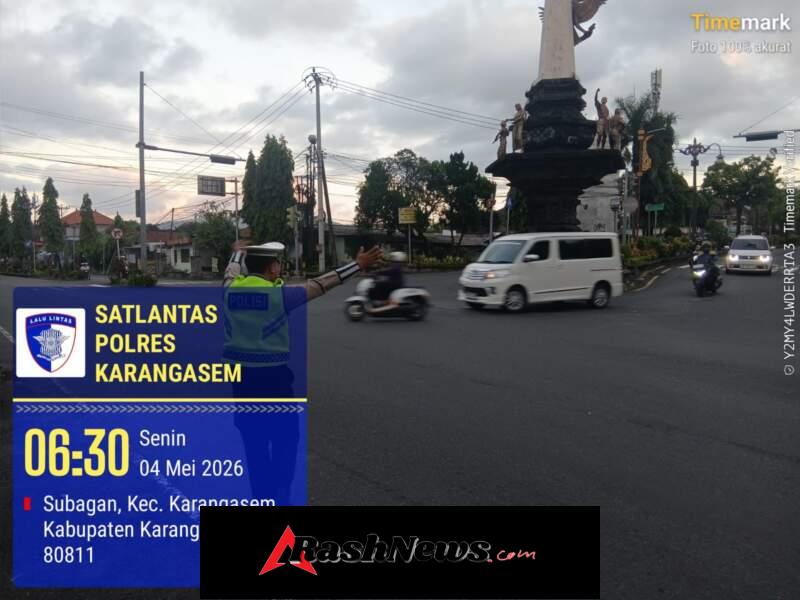 Agar Terciptanya Kelancaran Lalu Lintas Personil Lantas Melaksanakan Penjagaaan Dan Pengaturan di Ktl 2