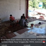 Babinsa Beru Aktif Dampingi Proyek KDKMP, Fokus Lanjutan Keramik Pastikan Kualitas