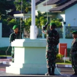 Disiplin Harga Mati! Potret Khidmat Upacara Mingguan Kodim 1630/Manggarai Barat