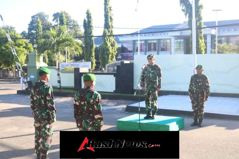 Upacara Mingguan Wujud Loyalitas Dan Profesionalisme Prajurit