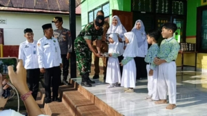 Koramil Sukasada Dukung Penuh Pemenuhan Gizi Anak Melalui SPPG MBG