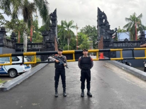 Sat Samapta Polres Gianyar Laksanakan Siaga Mako dengan Penjagaan Ketat