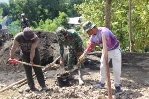 Kerja Keras sebagai Amal Jariyah bagi Personil Kodim 1608/Bima