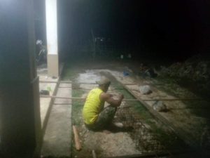 Kopda Noh Nubatonis Pastikan Lembur Malam di KDKMP Desa Temas Aman dan Lancar