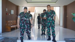 Brigjen TNI I Ketut Mertha Gunarda Tinjau Makodim 1630/Mabar dan Lokasi KDKMP Golo Bilas