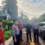 Kapolsek Dentim Pimpin Langsung Pengamanan Ibadah Kenaikan Yesus Kristus di Tiga Gereja Besar
