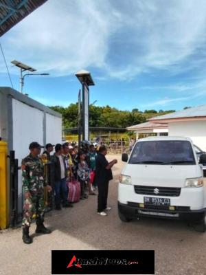 Pengamanan KMP Kalibodri Berlangsung Lancar, Koramil Pantai Baru Siaga di Pelabuhan