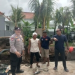 Bhabinkamtibmas Desa Singakerta Imbau Warga Waspada Terhadap Cuaca Ekstrem
