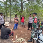 Monitoring Wilayah Binaan, Babinsa Ajak Warga Selesaikan Masalah Secara Damai