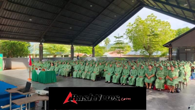 Persit KCK Cab XXVII Dim Bima Gelar Pertemuan Edukasi Literasi Keuangan tentang OJK