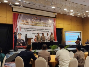 Polres Tabanan Hadiri Bimbingan Teknis Keterbukaan Informasi Publik di Polda Bali, Wujudkan Pelayanan Informasi yang Transparan dan Presisi