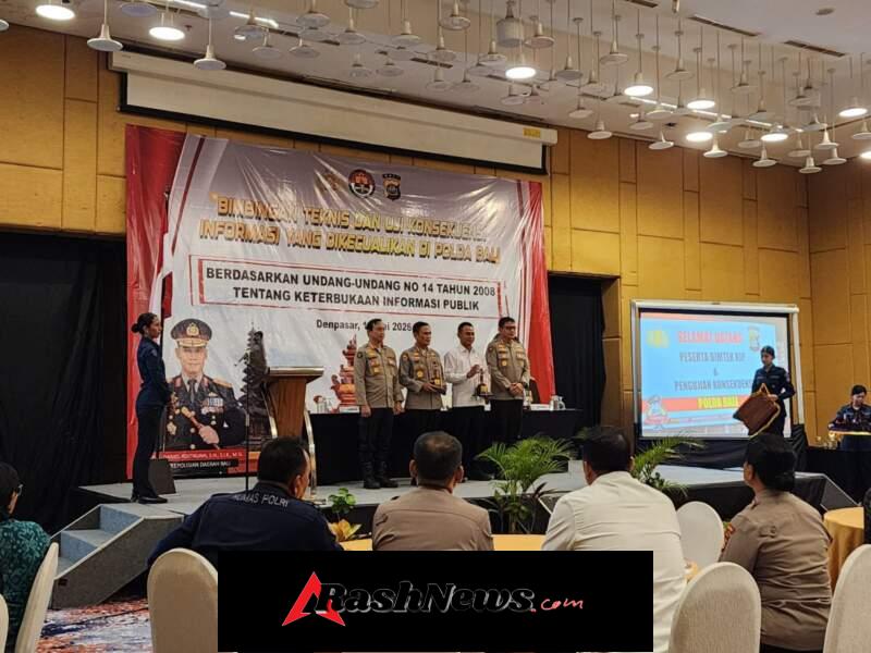 Polres Tabanan Hadiri Bimbingan Teknis Keterbukaan Informasi Publik di Polda Bali, Wujudkan Pelayanan Informasi yang Transparan dan Presisi