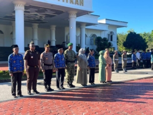 Dandim 1628/Sumbawa Barat Hadiri Upacara Syukur dan Harkitnas 2026