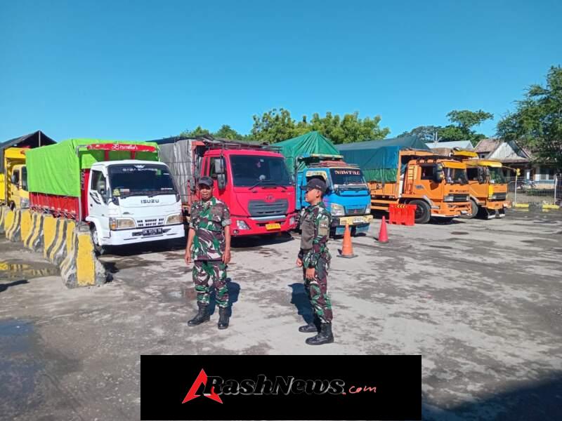 Pengamanan Pelabuhan Poto Tano Berjalan Aman dan Kondusif