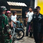 Jaga Kamtibmas, Babinsa Nusa Jaya koramil 1614-06/Manggelewa Gelar Ronda Malam Bersama Warga
