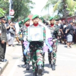 Kodim 1616/Gianyar Antar Kepergian Veteran Bangsa dengan Upacara Militer dan Prosesi Adat Bali