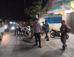 TNI-Polri dan Satpol PP Gelar Patroli Cipkon Jelang Iduladha di Kecamatan Monta