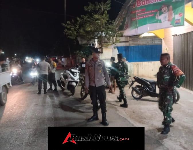 TNI-Polri dan Satpol PP Gelar Patroli Cipkon Jelang Iduladha di Kecamatan Monta