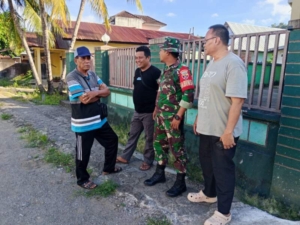 Babinsa Desa Belo Laksanakan Patroli Wilayah dan Komsos Bersama Warga