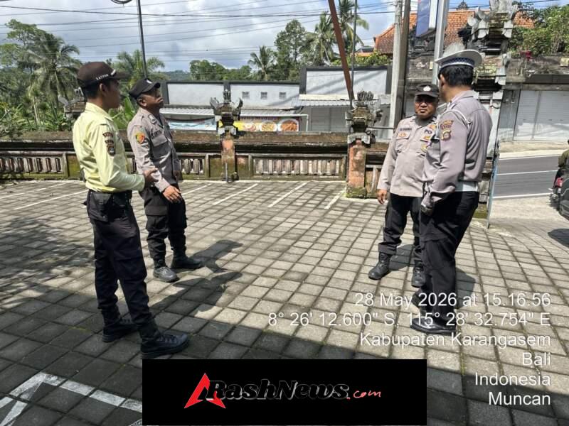 Polsek Selat Gelar Patroli untuk Jaga Keamanan Wilayah