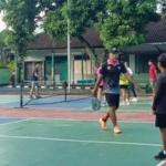Puluhan Atlet SD dan SMP Klungkung Intensif Berlatih Pickleball
