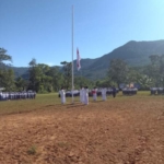 Wakili Danramil, Praka Sarjiman Ikuti Upacara Hari Pendidikan Nasional di Manggarai Barat