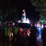 Perarakan Ziarah Bunda Maria Road to Pantura Berjalan Aman Berkat Pengamanan Babinsa