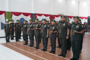 Momentum Regenerasi Kepemimpinan, Tujuh Dandim Jajaran Korem 161/Wira Sakti Berganti