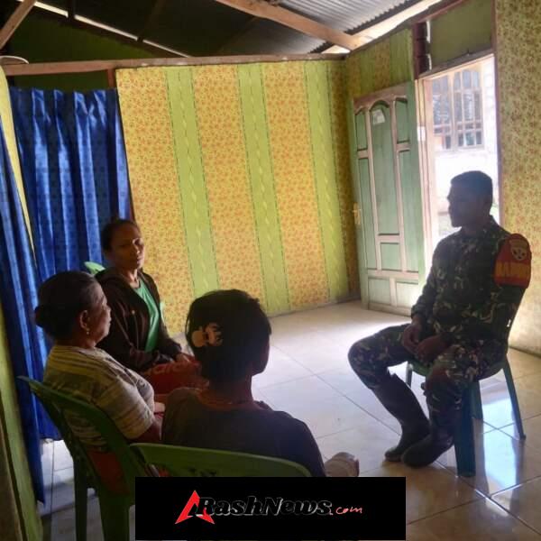Wujudkan Lingkungan Nyaman, Babinsa Edukasi Ibu-ibu Desa Sallu Pentingnya Jaga Ketertiban dan Kebersihan