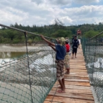 Jembatan Perintis Garuda Jadi Simbol Kebersamaan, Kodim 1618/TTU dan Warga Kiuola Bekerja Tanpa Kenal Lelah