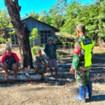 Wujudkan Lingkungan Aman dan Damai, Babinsa Imbau Masyarakat Desa Luniup Taat Aturan