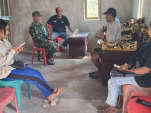 Komsos Jadi Sarana Babinsa Serap Aspirasi Warga di Desa Ngadu Bolu