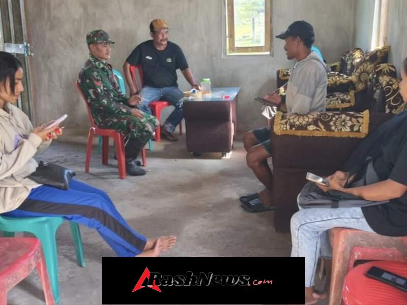 Komsos Jadi Sarana Babinsa Serap Aspirasi Warga di Desa Ngadu Bolu