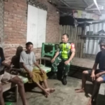 Jaga Stabilitas Kamtibmas, Koramil 1607-12/Moyo Hilir Laksanakan Patroli Wilayah