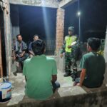 Patroli Malam Koramil 1607-07/Lunyuk Wujud Komitmen Menjaga Stabilitas Keamanan