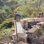 Memasuki Hari Ke 36 Jembatan Garuda Kodim Klungkung di Desa Manduang Capai 50,15 Persen
