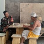 Babinsa Serma Ngh Sukepada Ajak Warga Jaga Keamanan dan Kerukunan Desa Melalui Binter