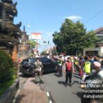 Sat Samapta Polres Gianyar Pastikan Pengamanan Sholat Jumat Berjalan Aman dan Lancar di Masjid Agung Al-A’la Gianyar