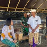 Dandim 1609/Buleleng Dampingi Danrem 163/WSA Sembahyang Kuningan di Puncak Sari