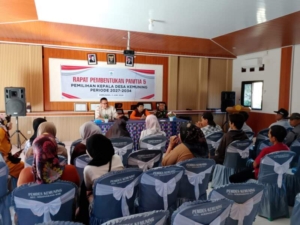 Babinsa Koramil Sekongkang Dukung Tahapan Awal Pilkades Desa Kemuning